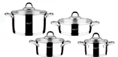 LEGGNO LE-UNQ1171SET4 8 PRC UNIQUE SUZGECLI CELIK TENCERE SETI - 1