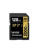 Lexar Professional 128GB 2000X 300MB/s 8K V90 SD Hafıza Kartı thumbnail 2