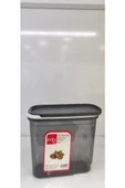 1.8 Litre Poly Erzak Saklama Kabı Kızaklı Kapak Royaleks-BNM-0650 - 1