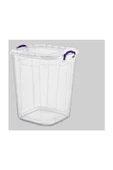Bakliyat Kovası Şeffaf Kare 70 Lt Royaleks-E631 - 1