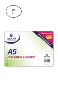 ERA Mavi Pvc Tabela Poşetleri A5 20'li - 1