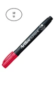 artline Supreme Permament Markör 1.0 Mm Kırmızı 12'li - 1