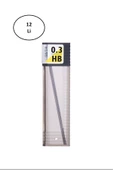Tombow Classic 12'li Klasik Tüp 0.3 Mm Hb 12'li - 1