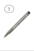 artline 2303 0.03 Siyah Çizim Kalemi 12'li - 1