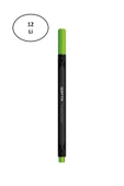 Gıpta Fineliner Kalem 0,4 Mm Karton Kutu Üçgen Yeşil 12'li - 1