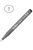 Toptan Bulurum Artline 234 Çizim Kalemi 0.4 mm Siyah 12'li - 1
