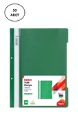 Noki Eco Telli Dosya Yeşil 50 Li - 1