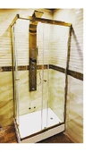 Sam Banyo Volga Gold Duş Paneli ,Duş Kolonu, Robot Duş, Duş, Dikey Jakuzi - 2