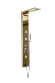 Sam Banyo Fırat Gold Duş Paneli ,Duş Kolonu, Robot Duş, Duş, Gold Rengi Dikey Jakuzi - 3