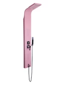 Sam Banyo Aras Pembe Duş Paneli ,Duş Kolonu, Robot Duş, Duş, Pink Dikey Jakuzi - 1