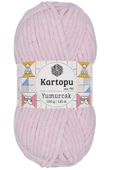 1 Adet Yumurcak Kadife El Örgü İpi Toz Pembe K1562 - 1