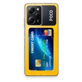 Smody Xiaomi Poco X5 Pro 5G İle Uyumlu Kılıf Kartlıklı Şeffaf Silikon Kapak thumbnail 1