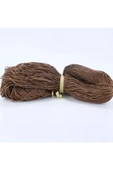 KahveRenk Renk Çile Kağıt İp Çanta Ipi Supla Ipi  No:43 - (550-600 gr) - 1