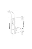 Sam Banyo Kuğu Beyaz Dikey Duş Paneli ,Duş Kolonu, Robot Duş, White Dikey Jakuzi - 5