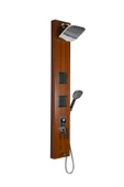 Sam Banyo Nil Duş Paneli Ağaç-Teak ,Duş Kolonu, Robot Duş, Duş, Dikey Jakuzi - 1