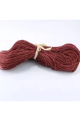 Bordo Renk Çile Kağıt İp Çanta Ipi Supla Ipi  No:62 - (550-600 gr) - 1