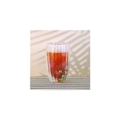 TUTKU BARDAK ÇİFT CİDARLI CAM KUPA 405 ML KT-007 TUTKU-1442 7977 - 1