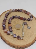 Botswana Akik Taşı 33lük Tesbih 10mm (24070) thumbnail 6