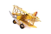 Dekoratif Metal Uçak Çift Kanatlı 1010A-3463 Model-M101 - 2