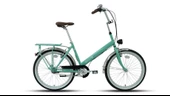 CARRARO PONI KADIN ŞEHİR BİSİKLETİ 450H V 24 JANT 3 VİTES TURKUAZ BEYAZ - 1