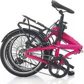 CARRARO FLEXI 106 KATLANIR BİSİKLET 320H V 20 JANT 6 VİTES FUSYA SİYAH BEYAZ thumbnail 2