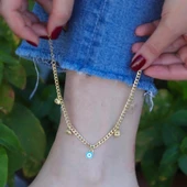 Altın Kaplama Gümüş Dilek Halhalı thumbnail 2