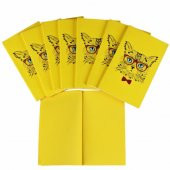 Toptan Defter 50 Adet Kedi Renkli Sayfa Spiralsiz Defter - 1