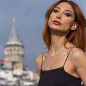 Gurmet Model Zirkon Taşlı Altın Kaplama Gümüş Gerdanlık thumbnail 1