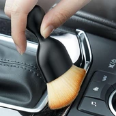 Mini Araç İçi Temizlik Fırçası Yumuşak Kıllı thumbnail 3