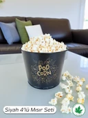Metal Mısır Kovası - Popcorn Kovası thumbnail 2