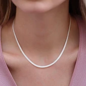 Çift Taraflı İtalyan Zincir Kolye thumbnail 1