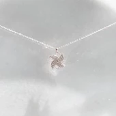 Rüzgar Gülü Hareketli Gümüş Kolye thumbnail 3