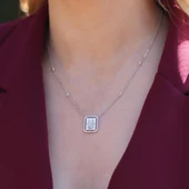 Frame 925 Ayar Gümüş Kolye thumbnail 3