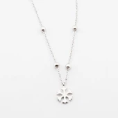 Kar Tanesi Gümüş Kolye thumbnail 4