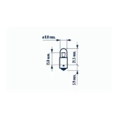 Narva CF 17131 12V 4W 53 Ampul - 1