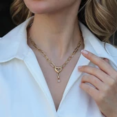 Kalp Hallow Gümüş Kolye thumbnail 1