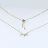 Batman Gold Kaplama Asansörlü Gümüş Kolye thumbnail 5