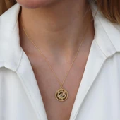 Gaian Life Gold Kaplama Gümüş Kolye thumbnail 4