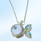 Balık Gümüş Kolye thumbnail 4