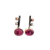 Lal Taşı Otantik Küpe thumbnail 1