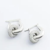 Tiff Model 925 Ayar Gümüş Küpe thumbnail 2