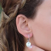 Apm Modeli Deniz Çapası Zirkon Taşlı Gümüş Küpe thumbnail 1