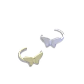 Kelebek Modeli Gold Kaplama Gümüş Kıkırdak thumbnail 2