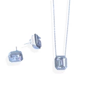 Baget Taşlı Gümüş Set thumbnail 3