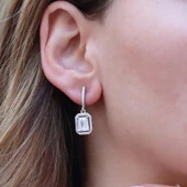 Baget Kesim Zirkon Taşlı Gümüş Set thumbnail 4