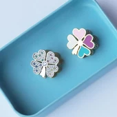 Yonca Gümüş Küpe thumbnail 4