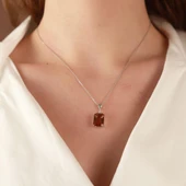 Zultanit Taşlı Emerald Kesim Gümüş Set thumbnail 2