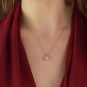 6 Tırnaklı Round Kesim Tek Taş Starlight Diamond Takım thumbnail 3