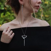 Tasarım Model İncili Gümüş Set thumbnail 1