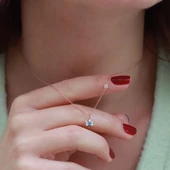 Yaprak Figürlü Zirkon Taşlı Mine İşli Rose Gold Kaplama Takım thumbnail 4